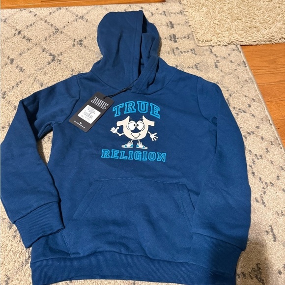 True Religion Other - True Religion Navy Graphic Hoodie boys size medium